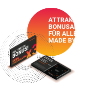 ATTRAKTIVER NEUKUNDENBONUS